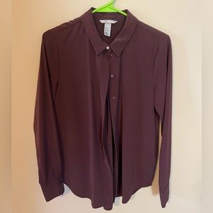 H&M burgundy blouse.